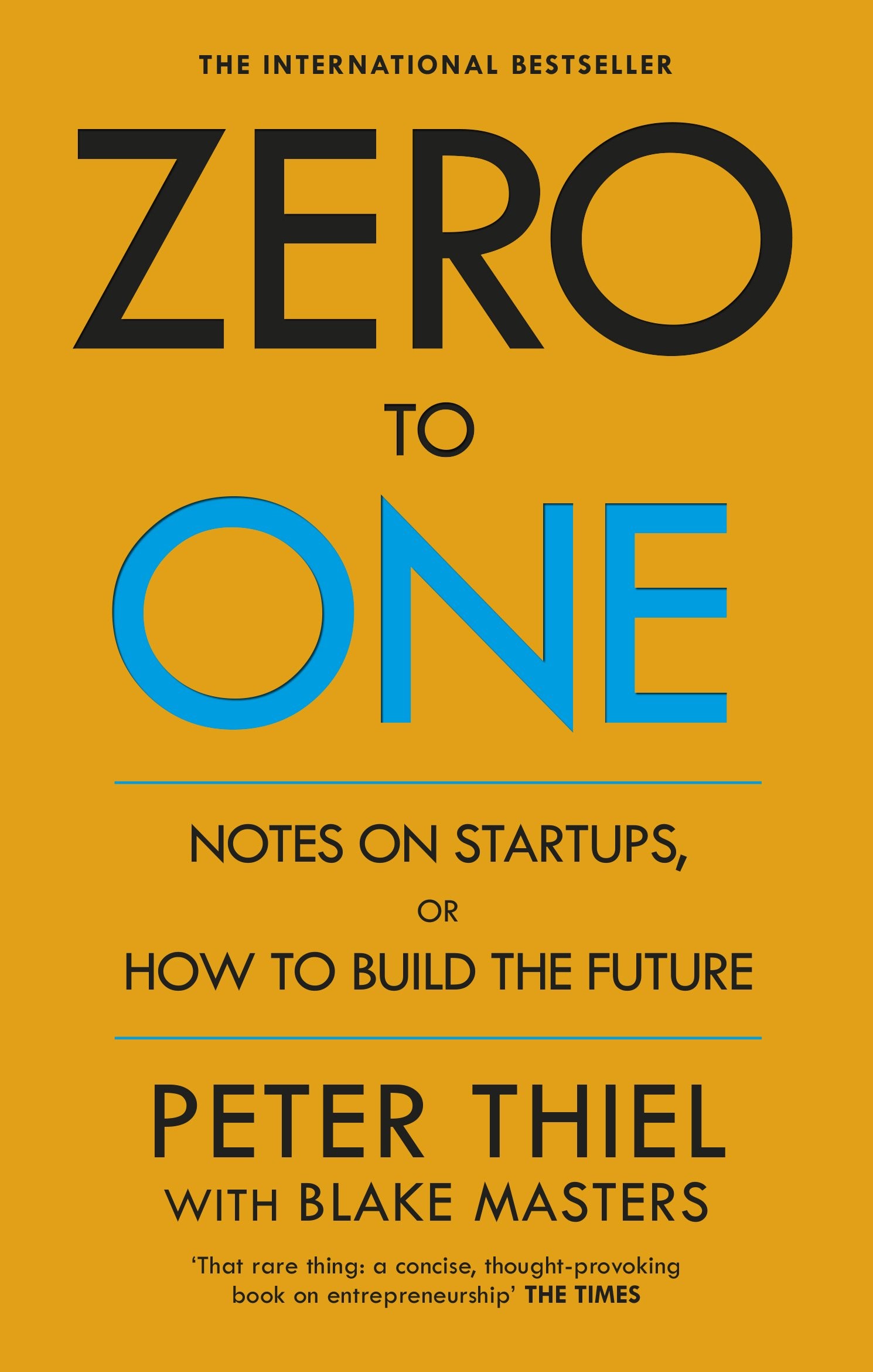Book Cover of Zero to One